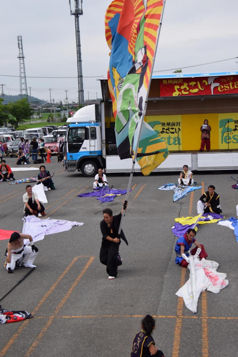 奥州前沢よさこいFesta14その1（奥州前沢よさこいフェスタ2018) 2018/07/08