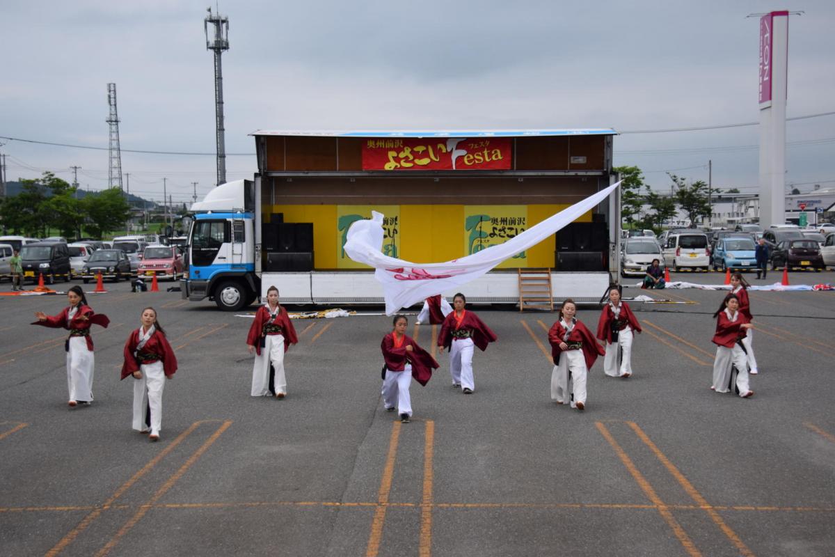 奥州前沢よさこいFesta14その1（奥州前沢よさこいフェスタ2018) 2018/07/08