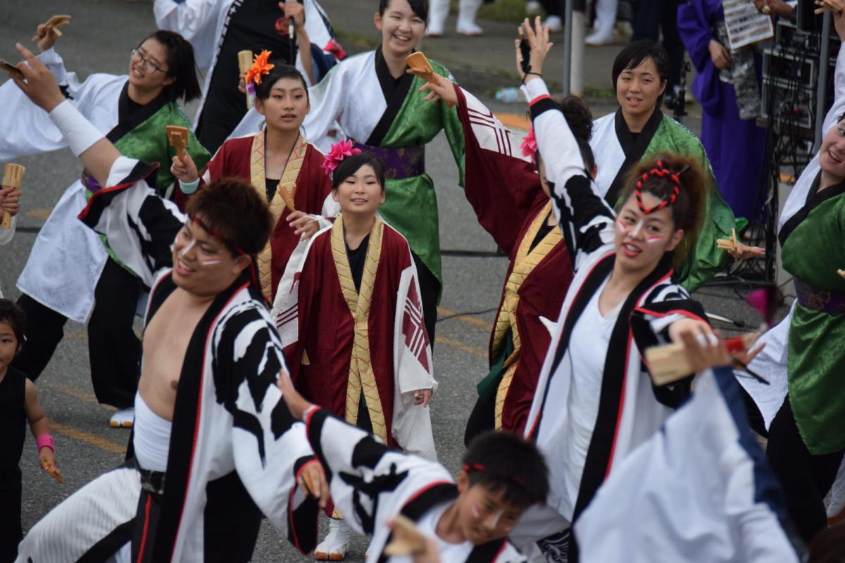 奥州前沢よさこいFesta14その1（奥州前沢よさこいフェスタ2018) 2018/07/08