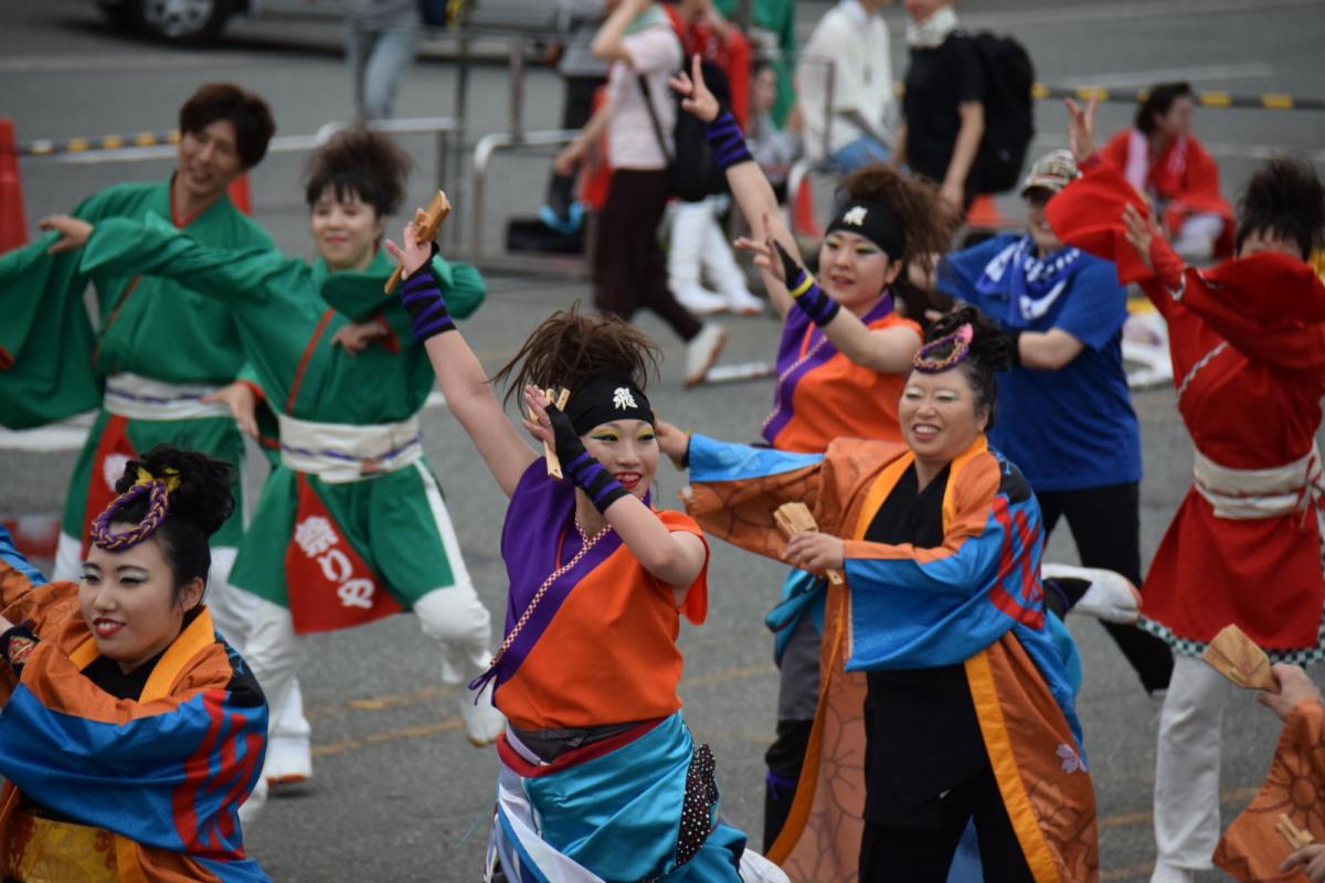 奥州前沢よさこいFesta14その1（奥州前沢よさこいフェスタ2018) 2018/07/08