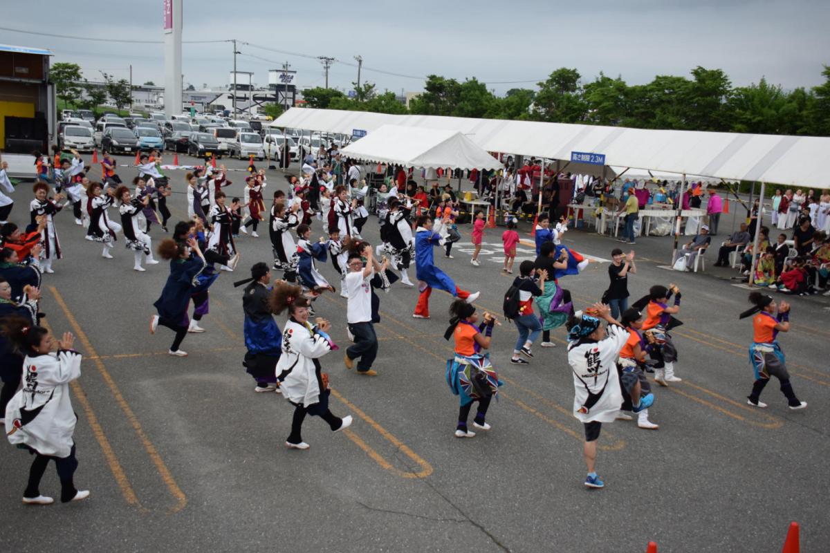 奥州前沢よさこいFesta14その1（奥州前沢よさこいフェスタ2018) 2018/07/08