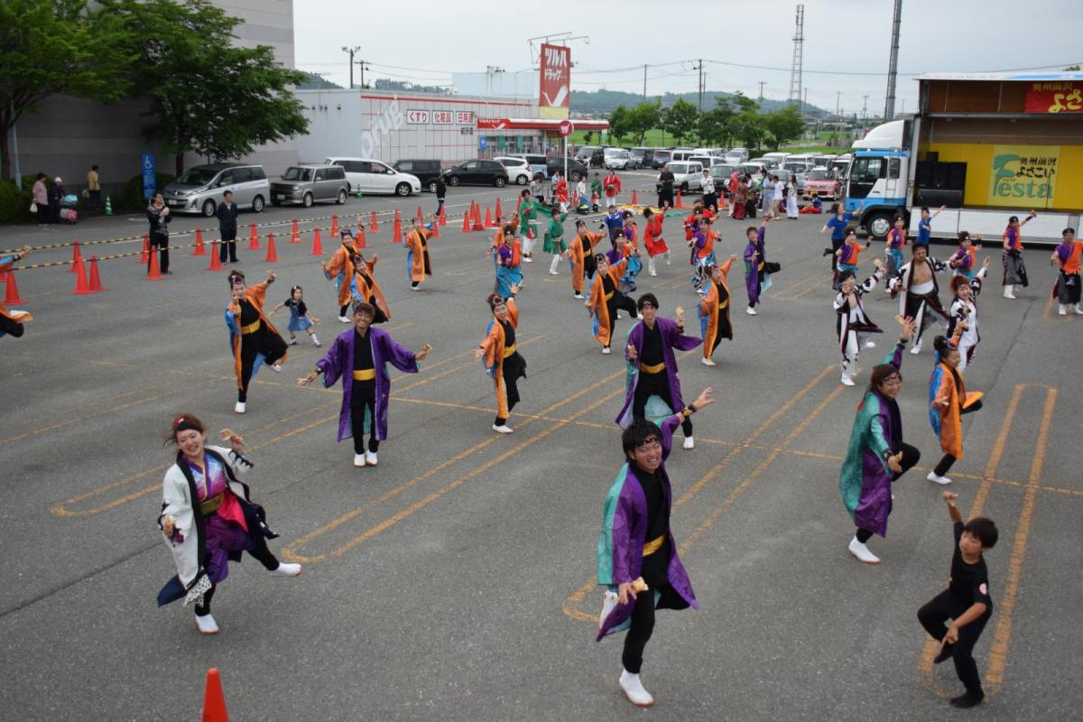奥州前沢よさこいFesta14その1（奥州前沢よさこいフェスタ2018) 2018/07/08