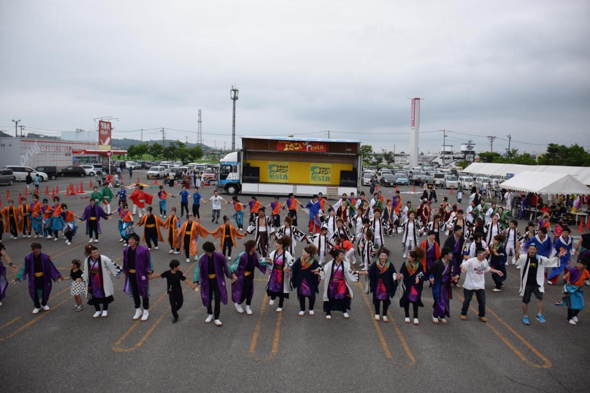 奥州前沢よさこいFesta14その1（奥州前沢よさこいフェスタ2018) 2018/07/08