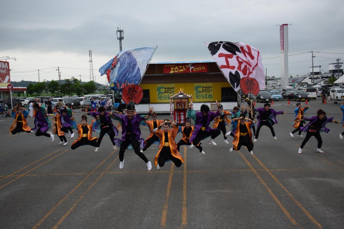 奥州前沢よさこいFesta14その1（奥州前沢よさこいフェスタ2018) 2018/07/08