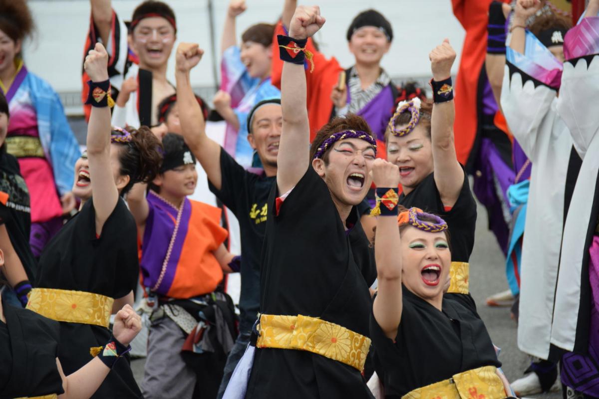 奥州前沢よさこいFesta14その1（奥州前沢よさこいフェスタ2018) 2018/07/08