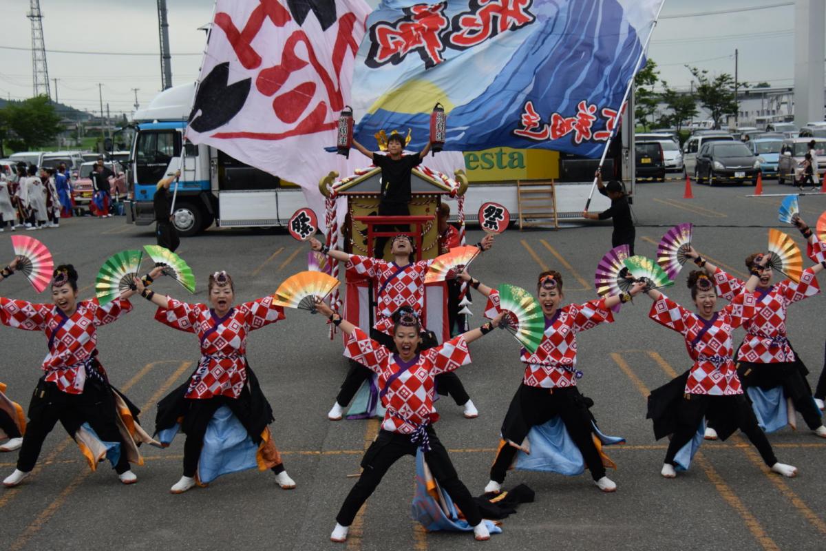 奥州前沢よさこいFesta14その1（奥州前沢よさこいフェスタ2018) 2018/07/08