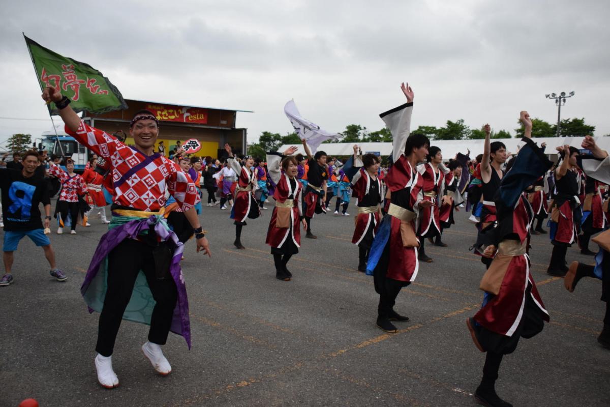 奥州前沢よさこいFesta14その1（奥州前沢よさこいフェスタ2018) 2018/07/08