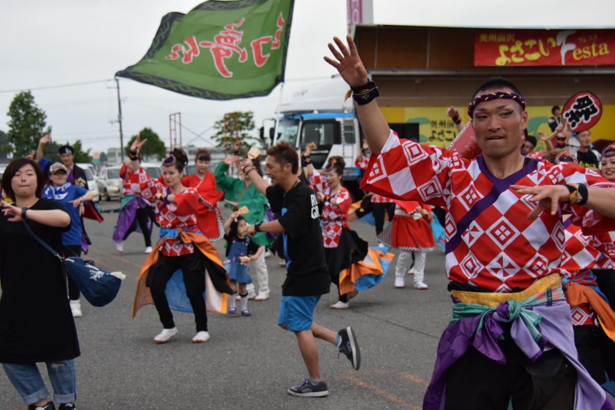 奥州前沢よさこいFesta14その1（奥州前沢よさこいフェスタ2018) 2018/07/08