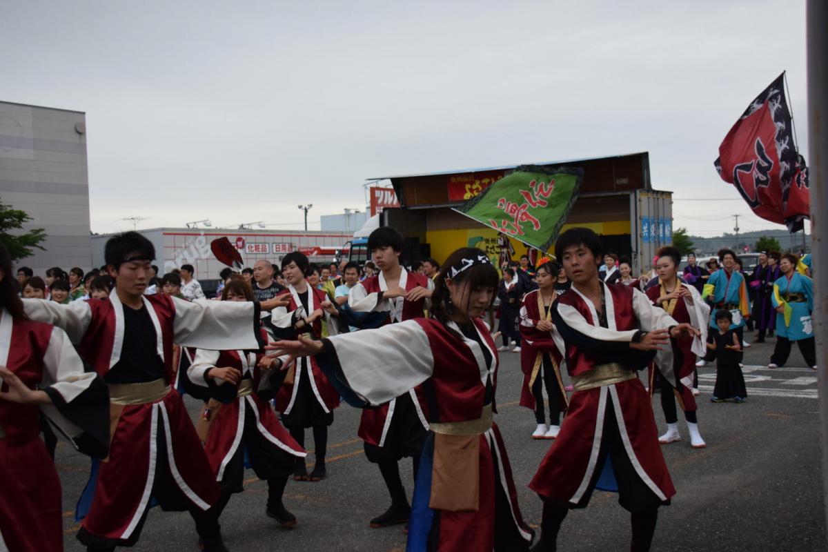 奥州前沢よさこいFesta14その1（奥州前沢よさこいフェスタ2018) 2018/07/08