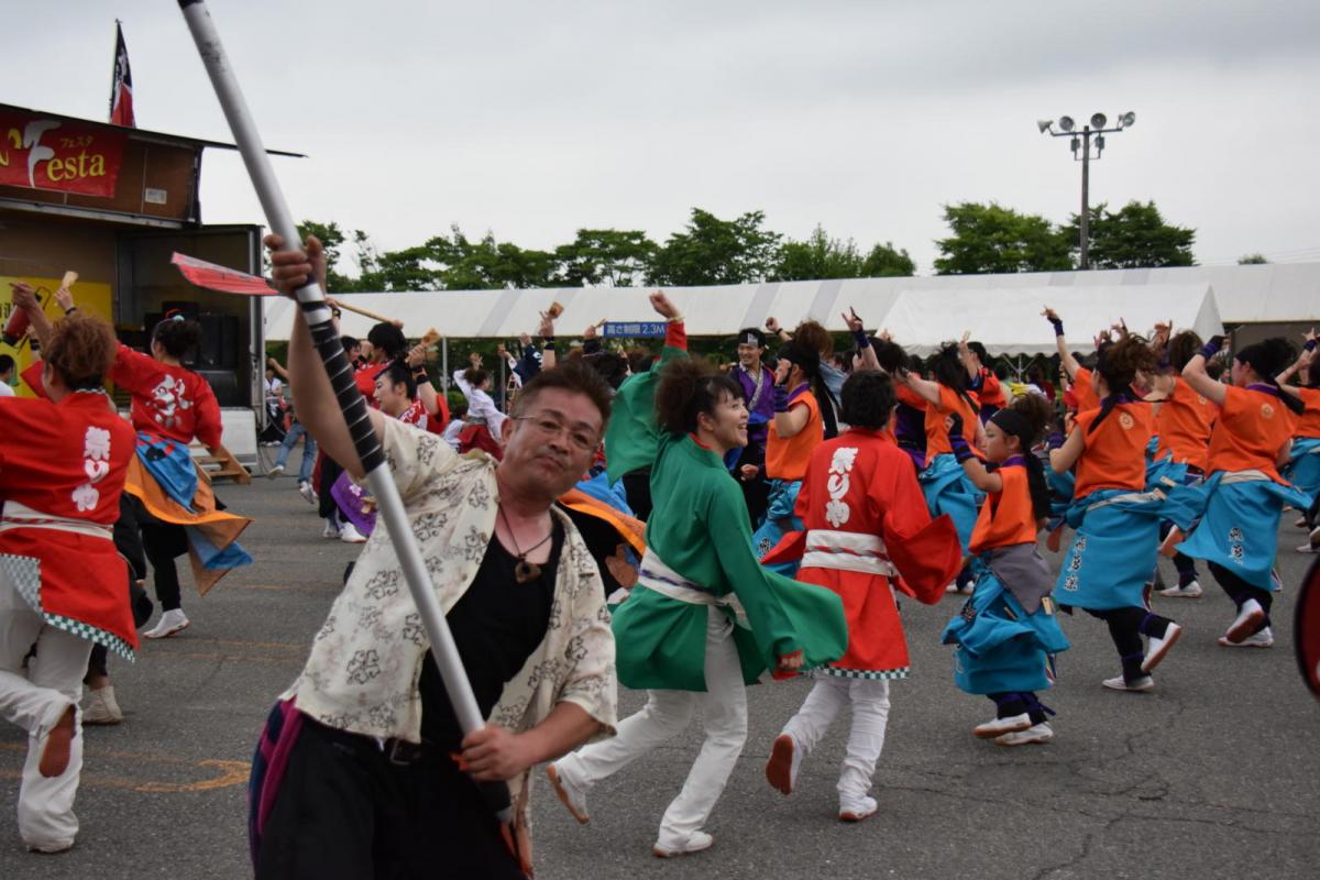 奥州前沢よさこいFesta14その1（奥州前沢よさこいフェスタ2018) 2018/07/08