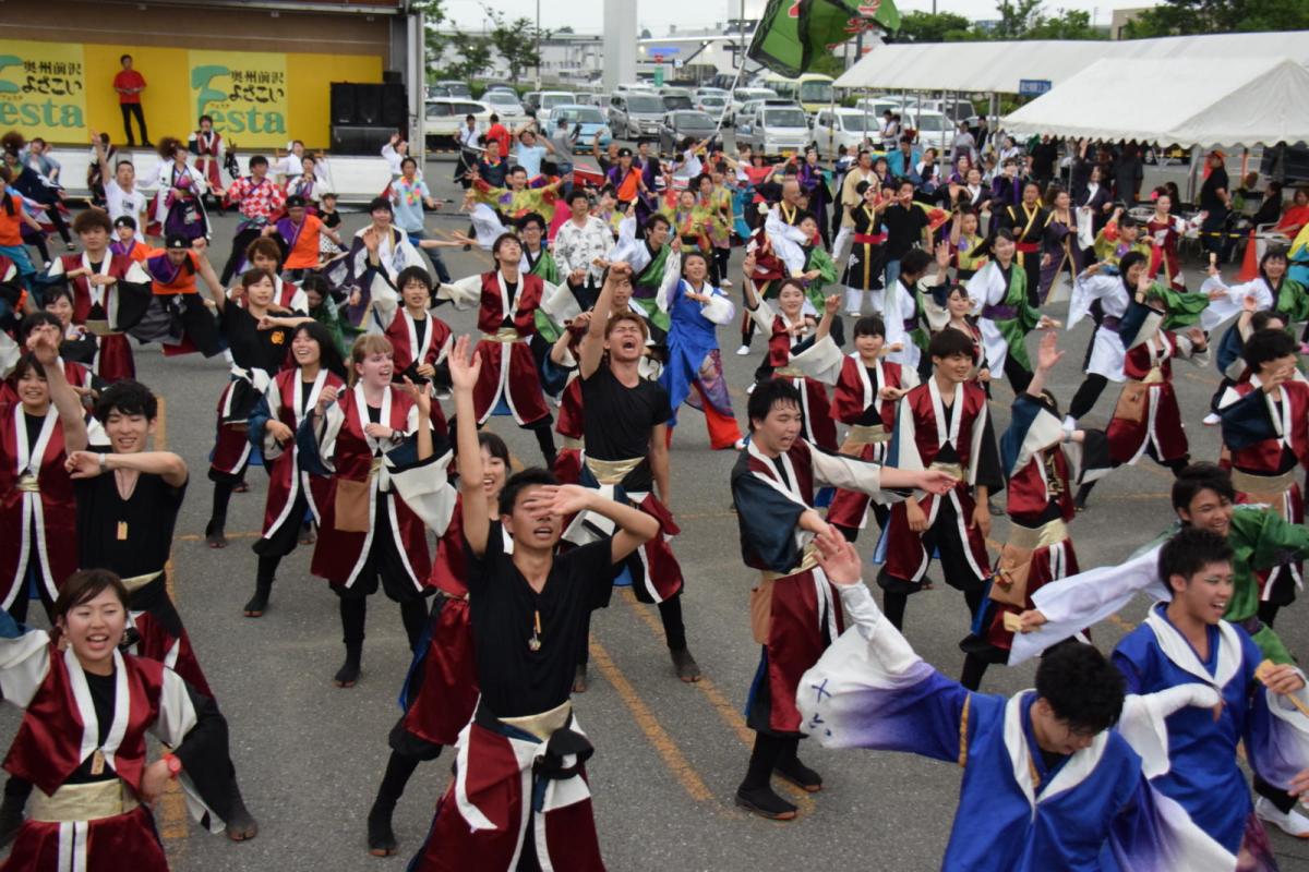 奥州前沢よさこいFesta14その1（奥州前沢よさこいフェスタ2018) 2018/07/08