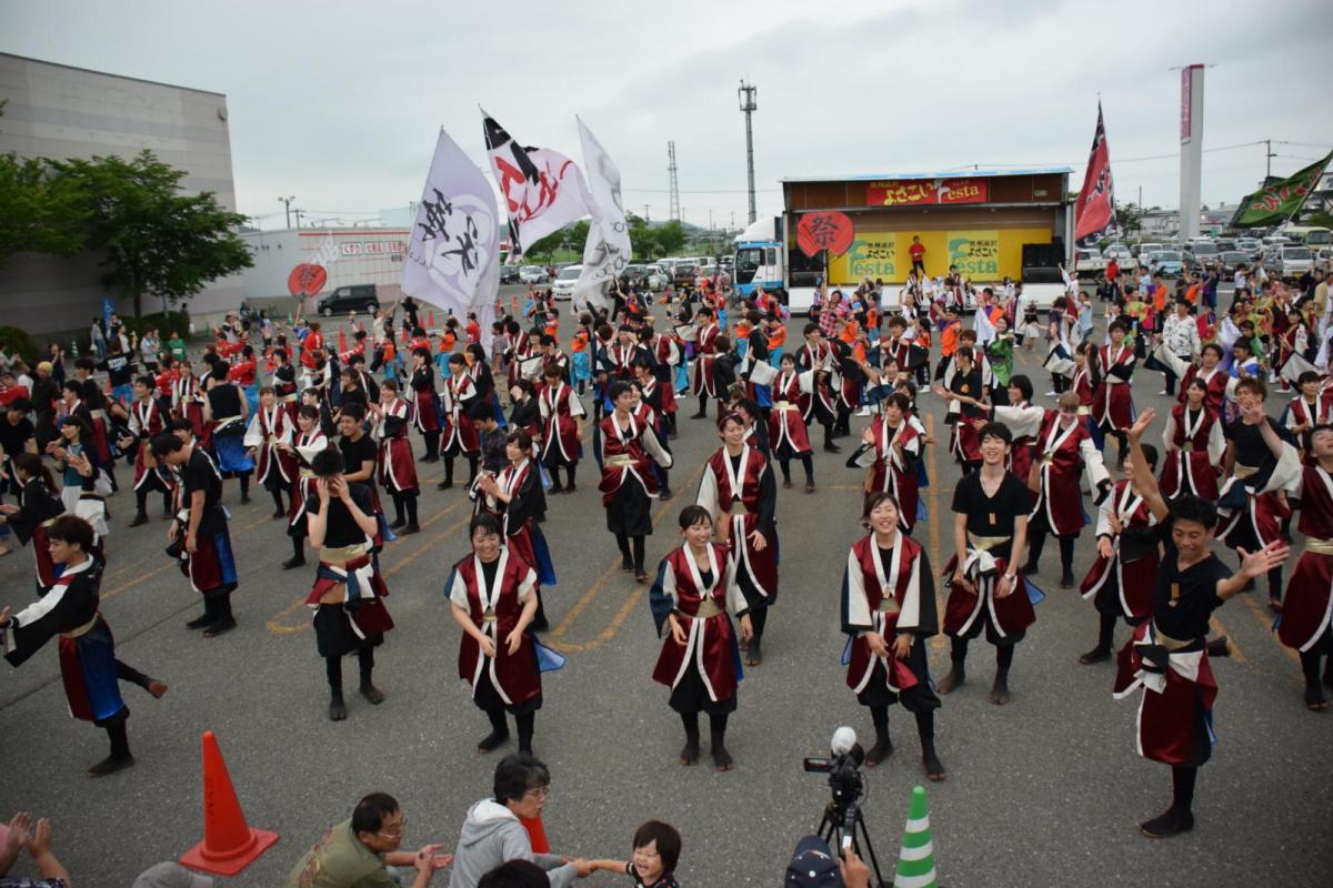 奥州前沢よさこいFesta14その1（奥州前沢よさこいフェスタ2018) 2018/07/08