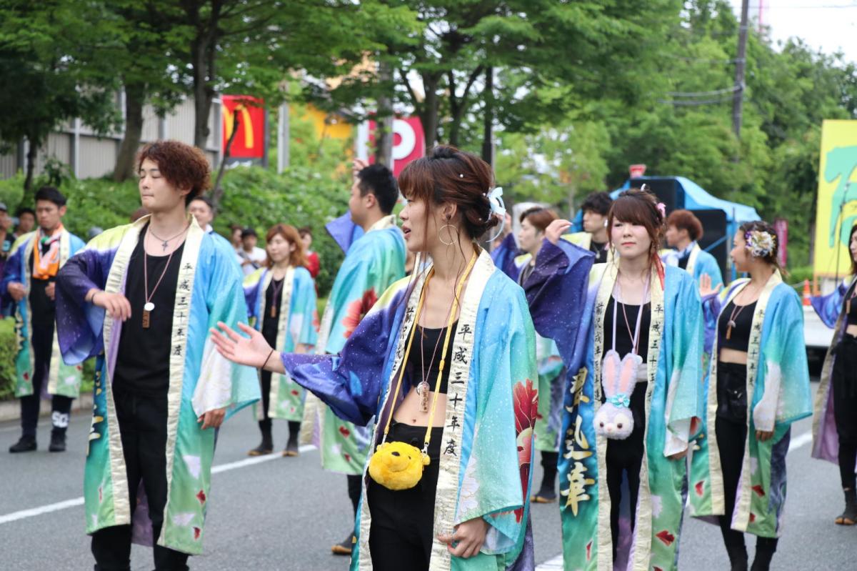 奥州前沢よさこいFesta14その2（奥州前沢よさこいフェスタ2018) 2018/07/08