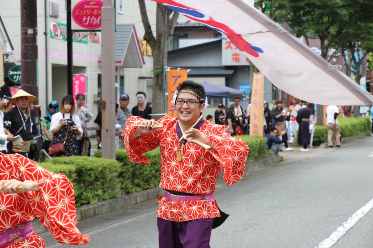 奥州前沢よさこいFesta14その2（奥州前沢よさこいフェスタ2018) 2018/07/08