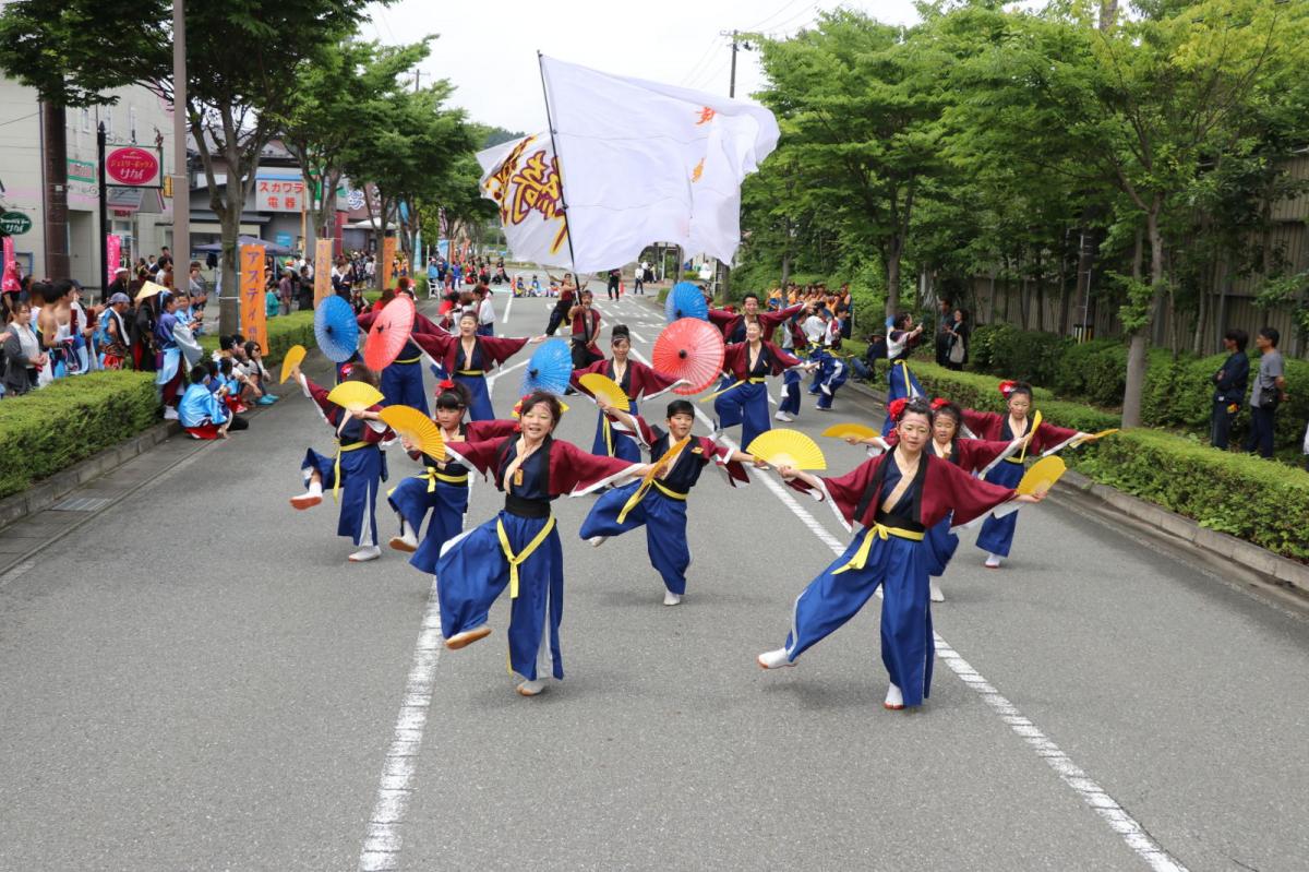 奥州前沢よさこいFesta14その2（奥州前沢よさこいフェスタ2018) 2018/07/08