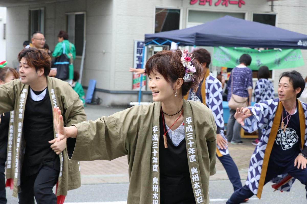 奥州前沢よさこいFesta14その2（奥州前沢よさこいフェスタ2018) 2018/07/08