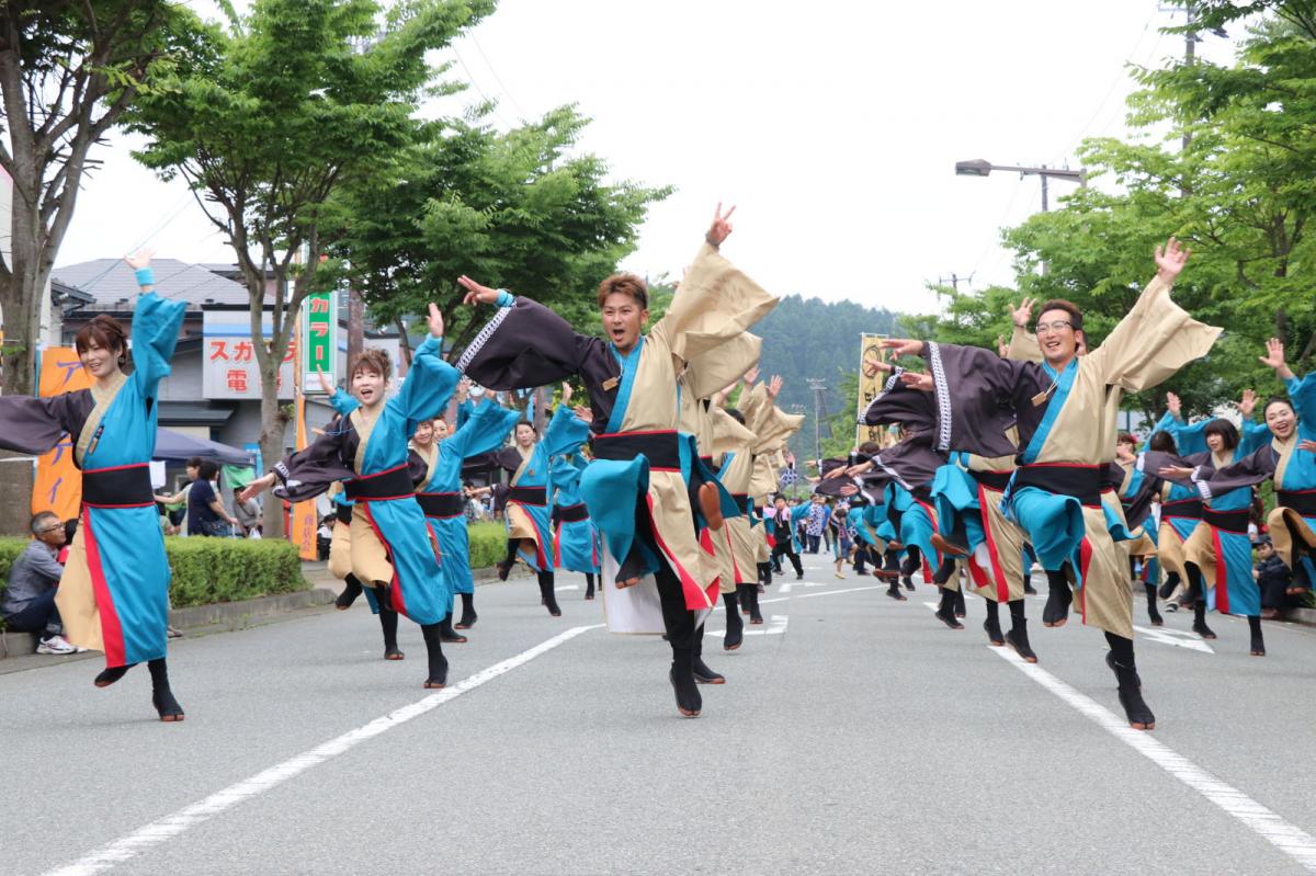 奥州前沢よさこいFesta14その2（奥州前沢よさこいフェスタ2018) 2018/07/08