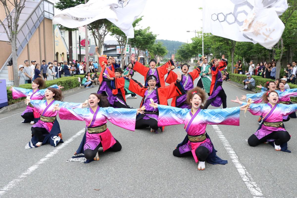 奥州前沢よさこいFesta14その2（奥州前沢よさこいフェスタ2018) 2018/07/08