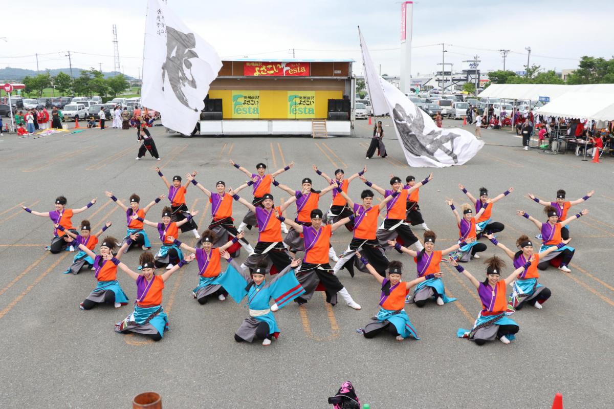 奥州前沢よさこいFesta14その2（奥州前沢よさこいフェスタ2018) 2018/07/08