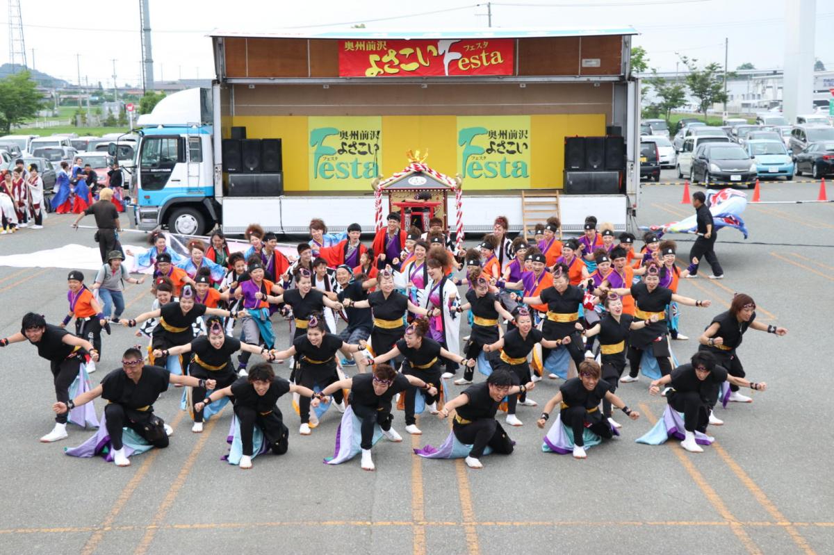 奥州前沢よさこいFesta14その2（奥州前沢よさこいフェスタ2018) 2018/07/08