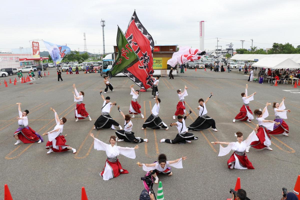 奥州前沢よさこいFesta14その2（奥州前沢よさこいフェスタ2018) 2018/07/08
