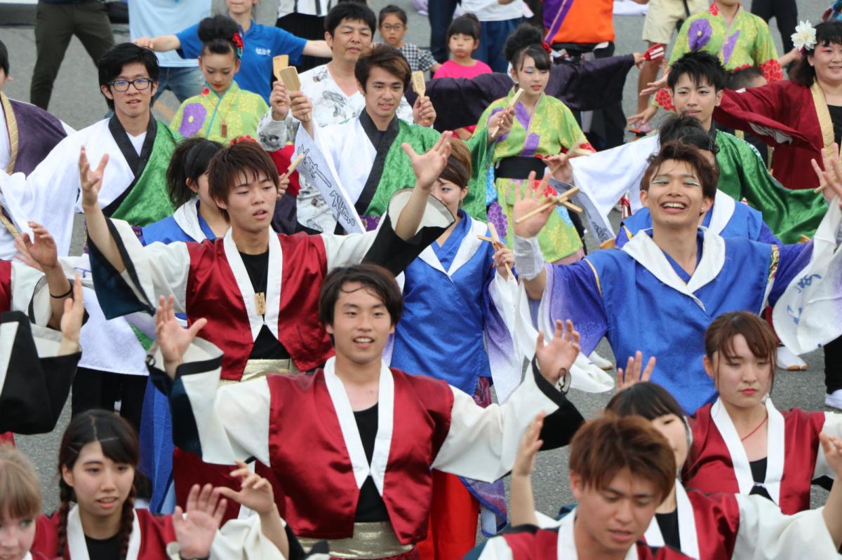 奥州前沢よさこいFesta14その2（奥州前沢よさこいフェスタ2018) 2018/07/08