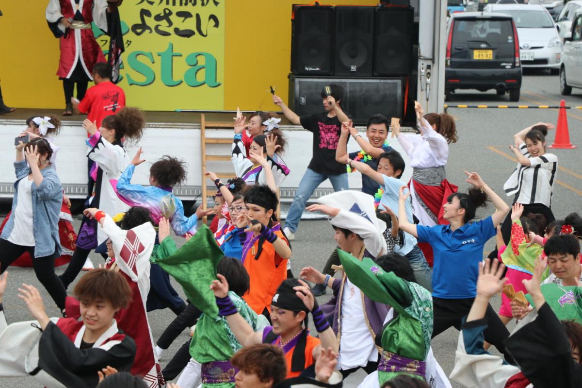 奥州前沢よさこいFesta14その2（奥州前沢よさこいフェスタ2018) 2018/07/08