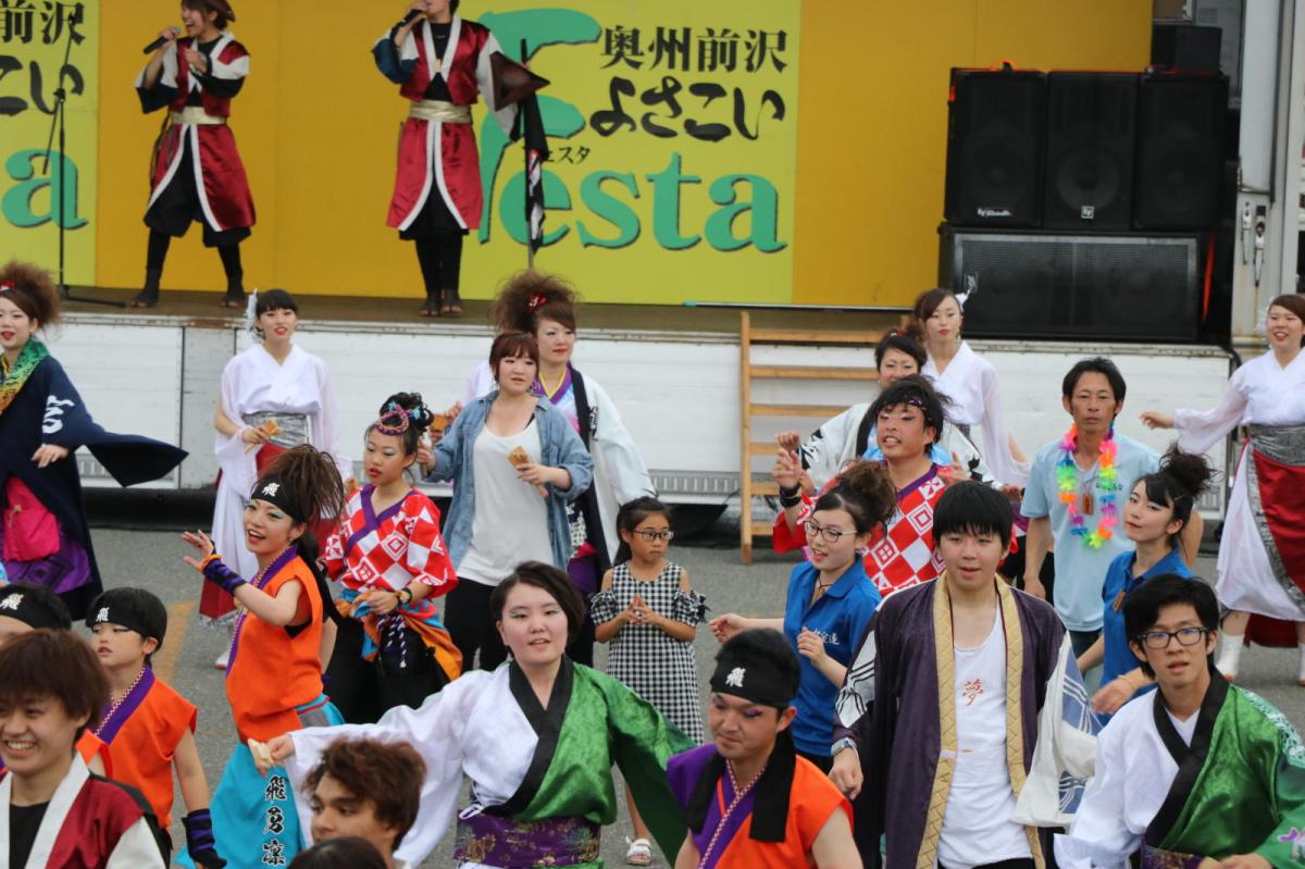 奥州前沢よさこいFesta14その2（奥州前沢よさこいフェスタ2018) 2018/07/08
