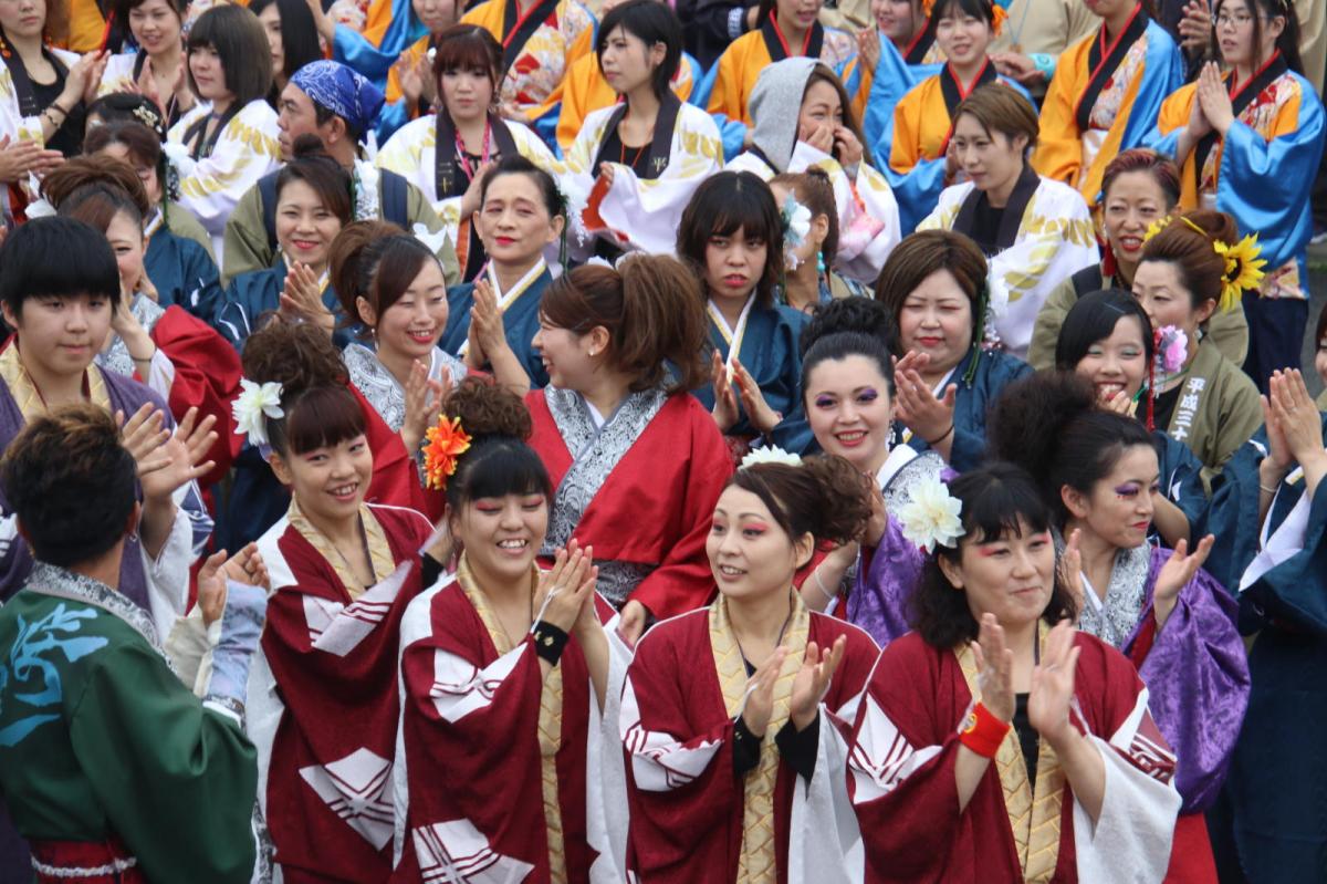 奥州前沢よさこいFesta14その3（奥州前沢よさこいフェスタ2018) 2018/07/08