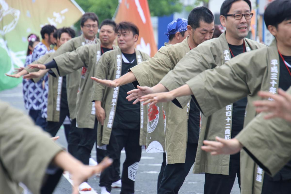 奥州前沢よさこいFesta14その3（奥州前沢よさこいフェスタ2018) 2018/07/08