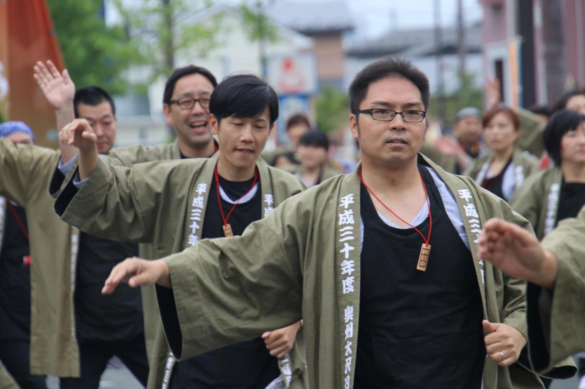 奥州前沢よさこいFesta14その3（奥州前沢よさこいフェスタ2018) 2018/07/08