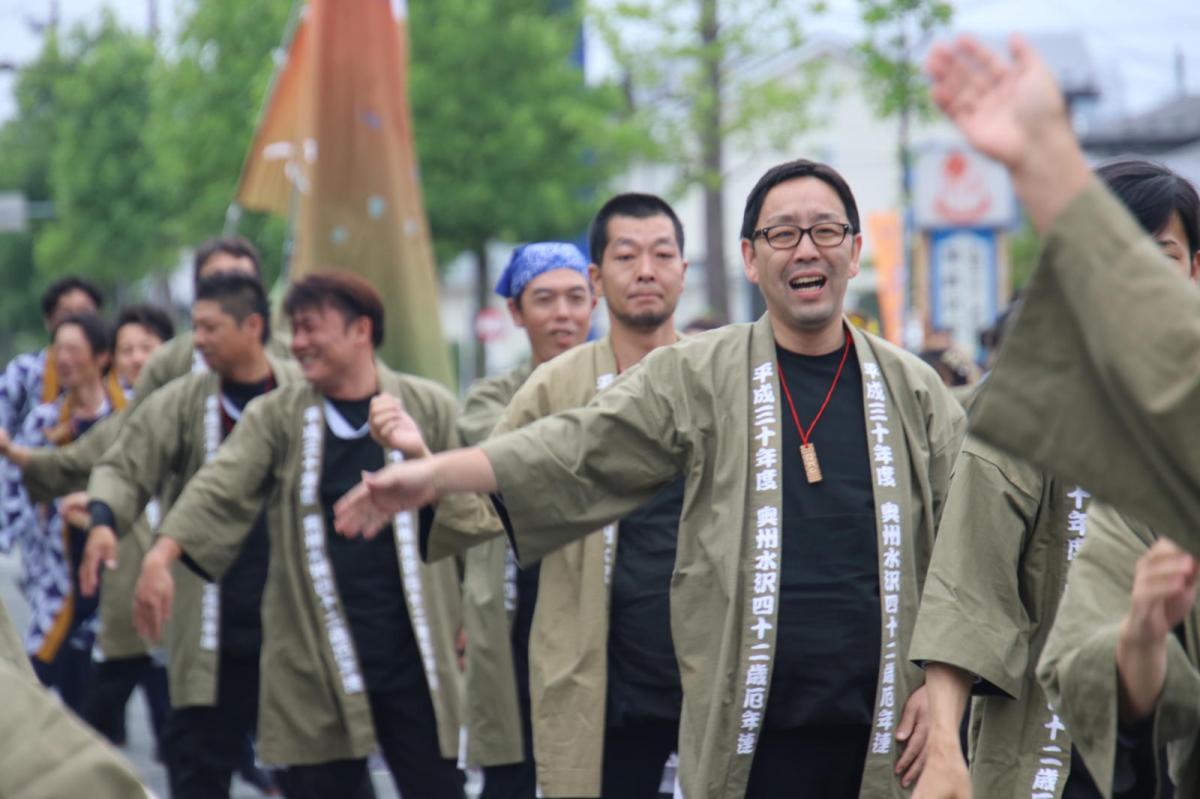 奥州前沢よさこいFesta14その3（奥州前沢よさこいフェスタ2018) 2018/07/08