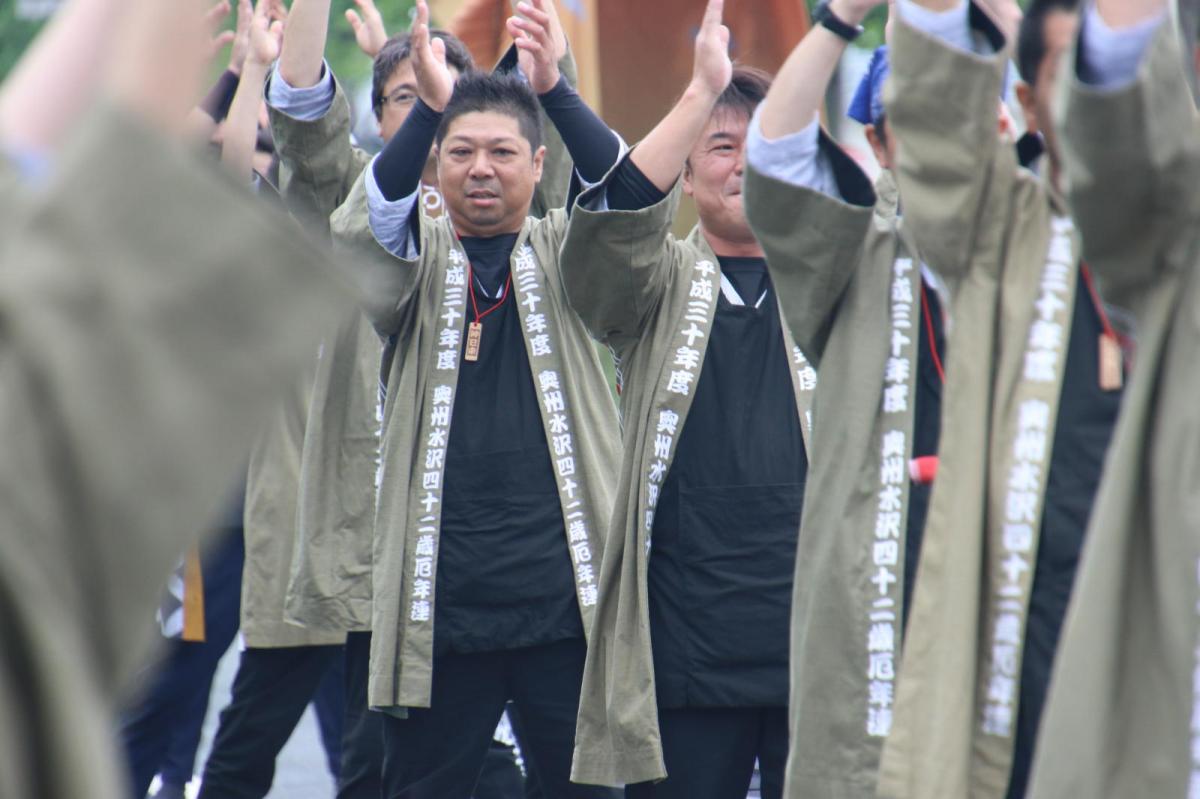 奥州前沢よさこいFesta14その3（奥州前沢よさこいフェスタ2018) 2018/07/08