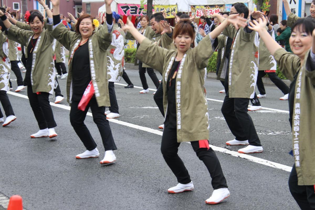 奥州前沢よさこいFesta14その3（奥州前沢よさこいフェスタ2018) 2018/07/08