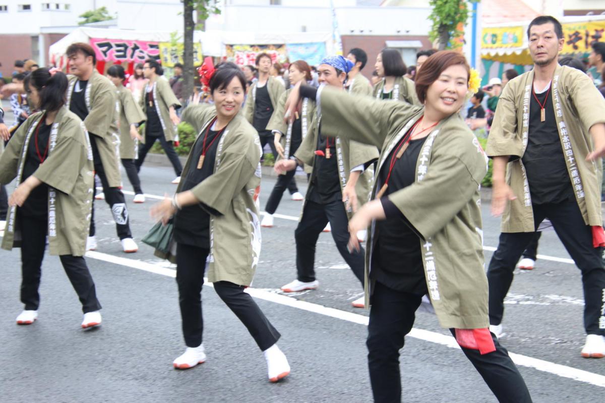 奥州前沢よさこいFesta14その3（奥州前沢よさこいフェスタ2018) 2018/07/08