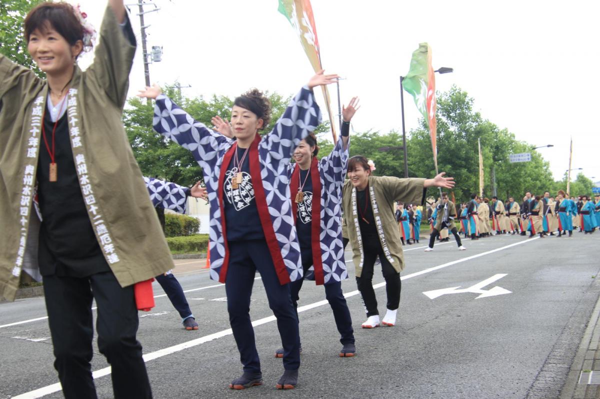 奥州前沢よさこいFesta14その3（奥州前沢よさこいフェスタ2018) 2018/07/08