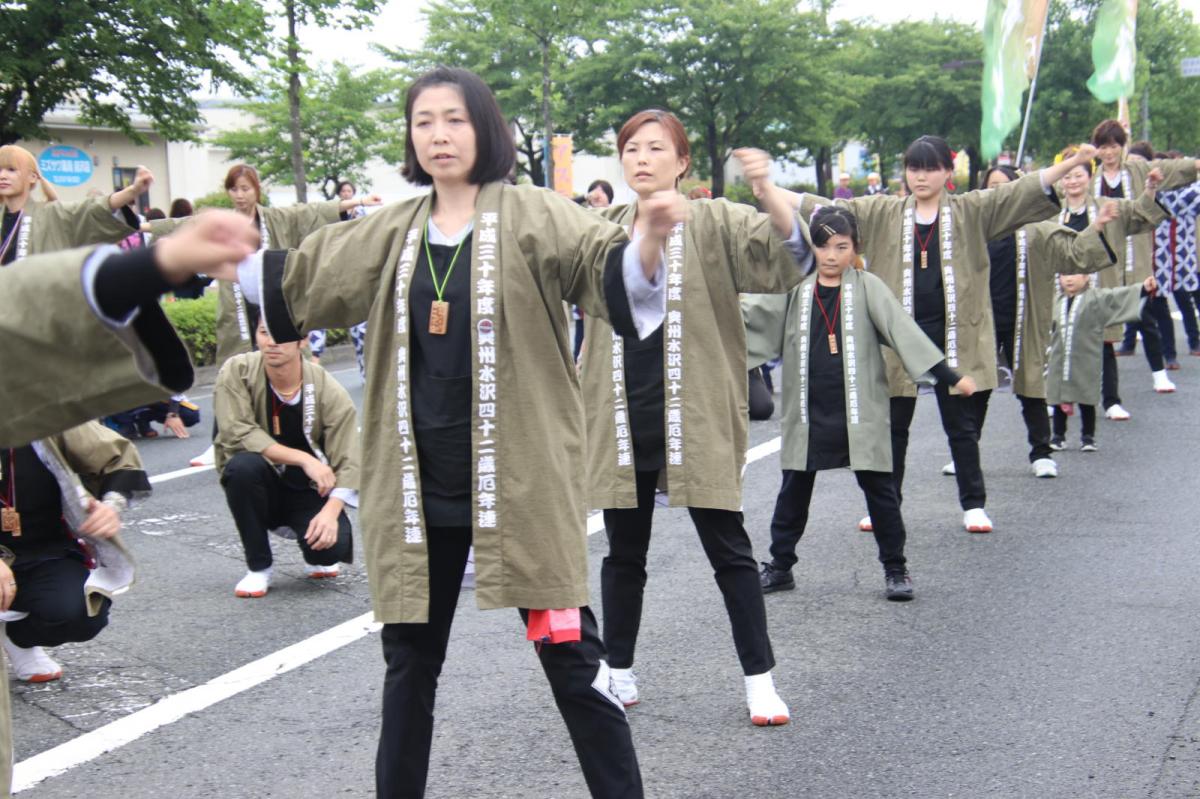 奥州前沢よさこいFesta14その3（奥州前沢よさこいフェスタ2018) 2018/07/08