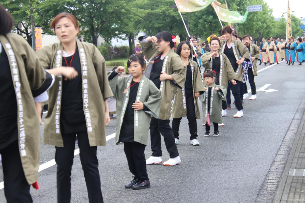奥州前沢よさこいFesta14その3（奥州前沢よさこいフェスタ2018) 2018/07/08