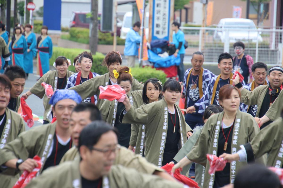 奥州前沢よさこいFesta14その3（奥州前沢よさこいフェスタ2018) 2018/07/08