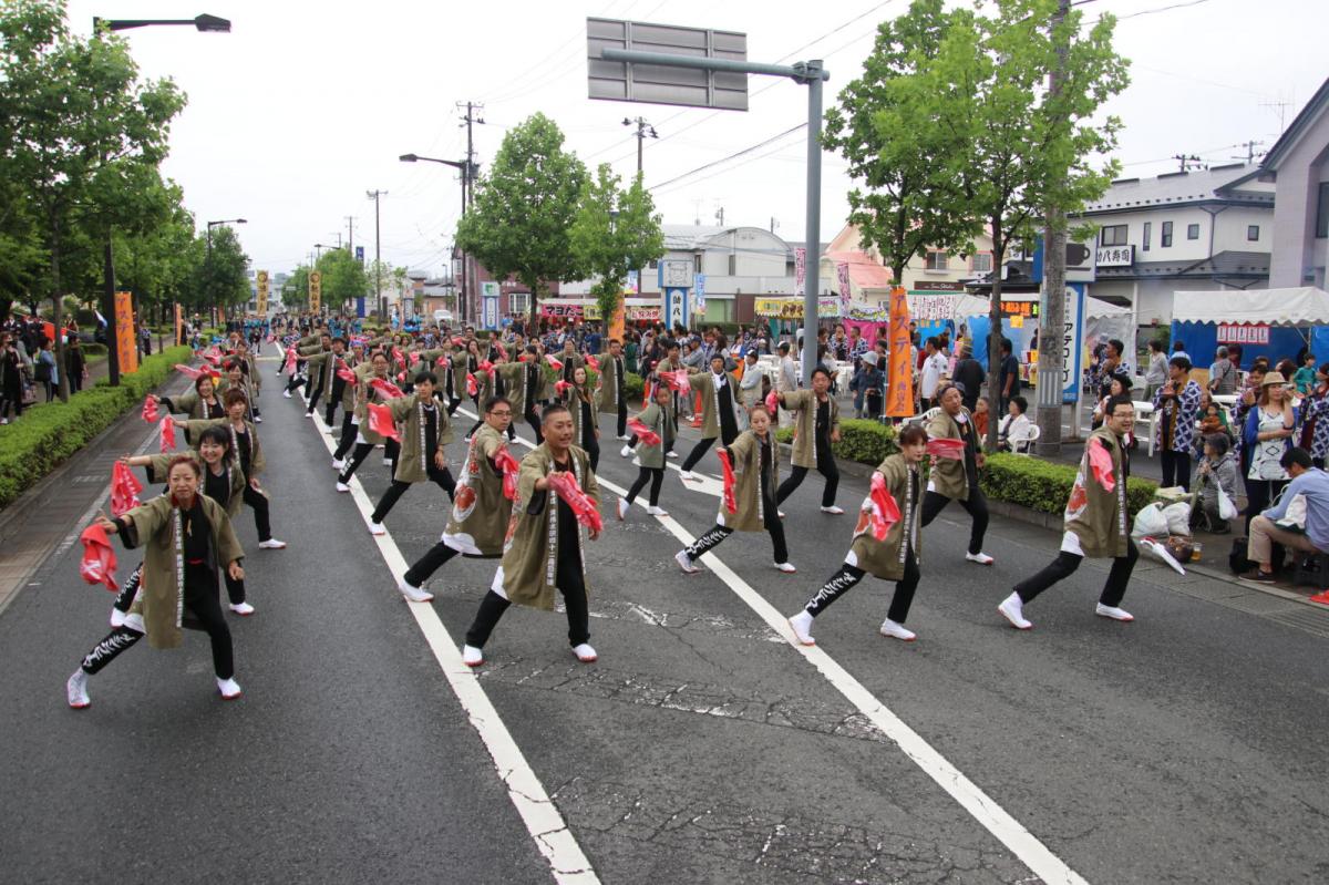 奥州前沢よさこいFesta14その3（奥州前沢よさこいフェスタ2018) 2018/07/08