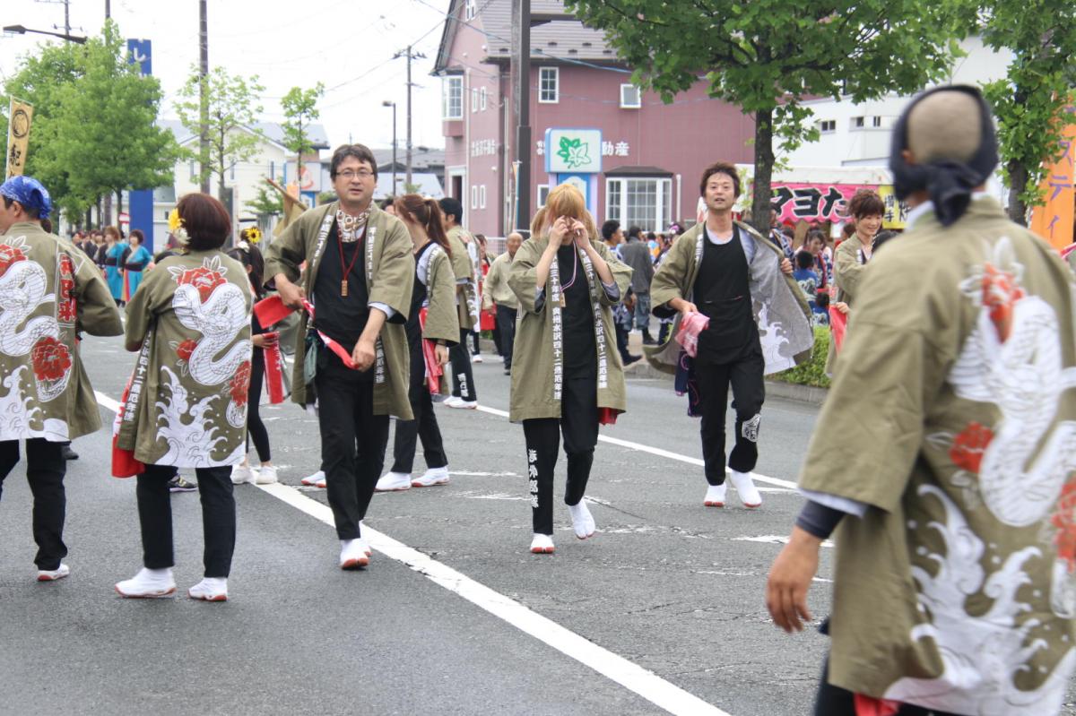 奥州前沢よさこいFesta14その3（奥州前沢よさこいフェスタ2018) 2018/07/08