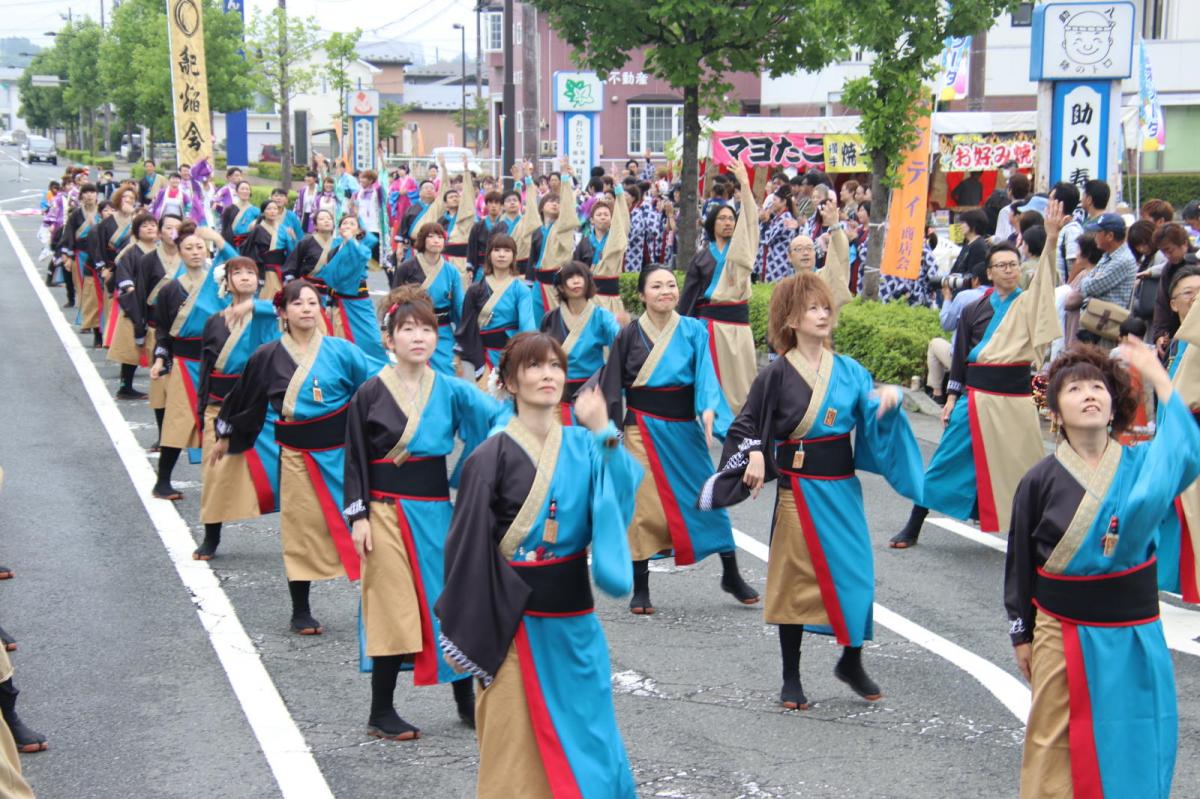奥州前沢よさこいFesta14その3（奥州前沢よさこいフェスタ2018) 2018/07/08