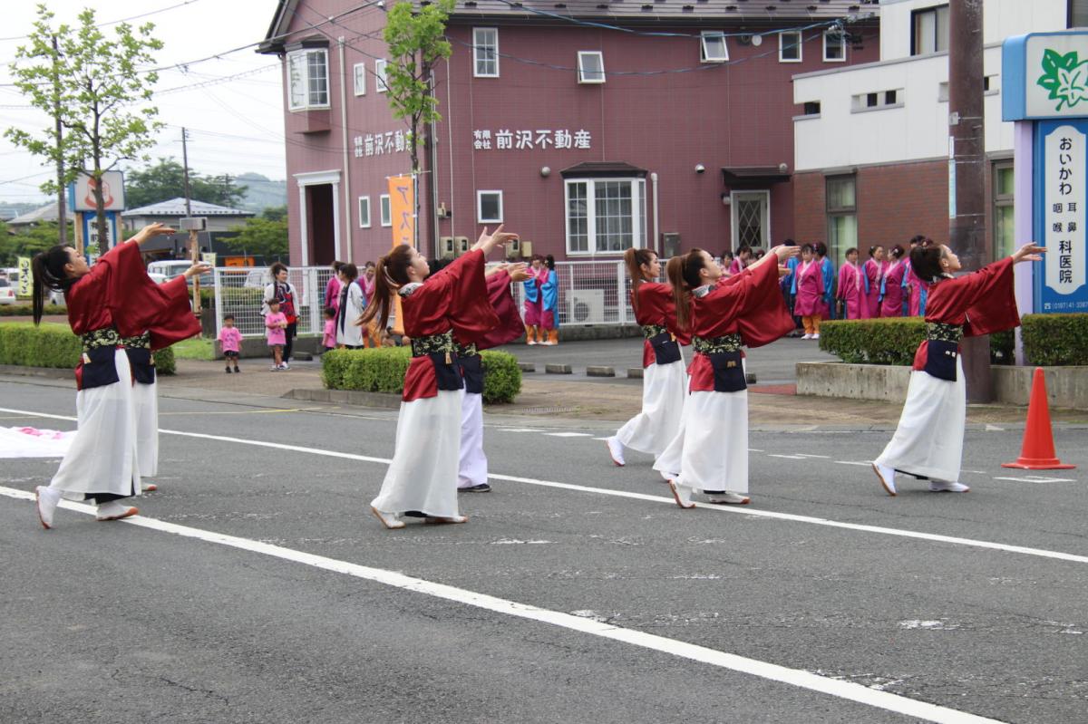 奥州前沢よさこいFesta14その3（奥州前沢よさこいフェスタ2018) 2018/07/08