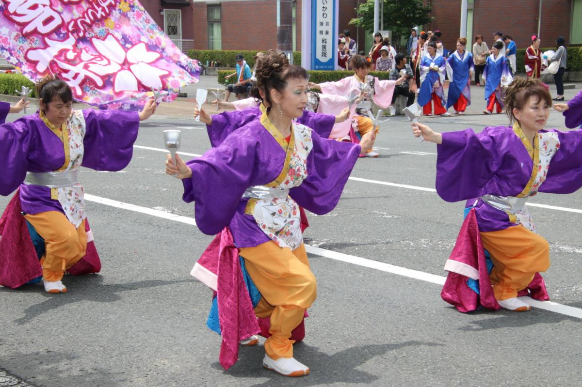 奥州前沢よさこいFesta14その3（奥州前沢よさこいフェスタ2018) 2018/07/08