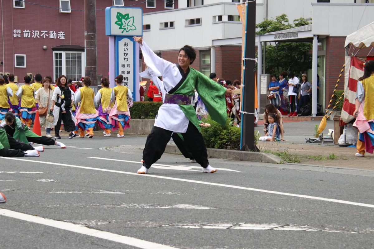 奥州前沢よさこいFesta14その3（奥州前沢よさこいフェスタ2018) 2018/07/08