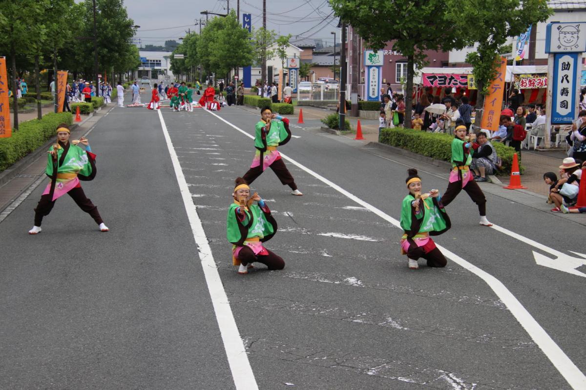 奥州前沢よさこいFesta14その3（奥州前沢よさこいフェスタ2018) 2018/07/08