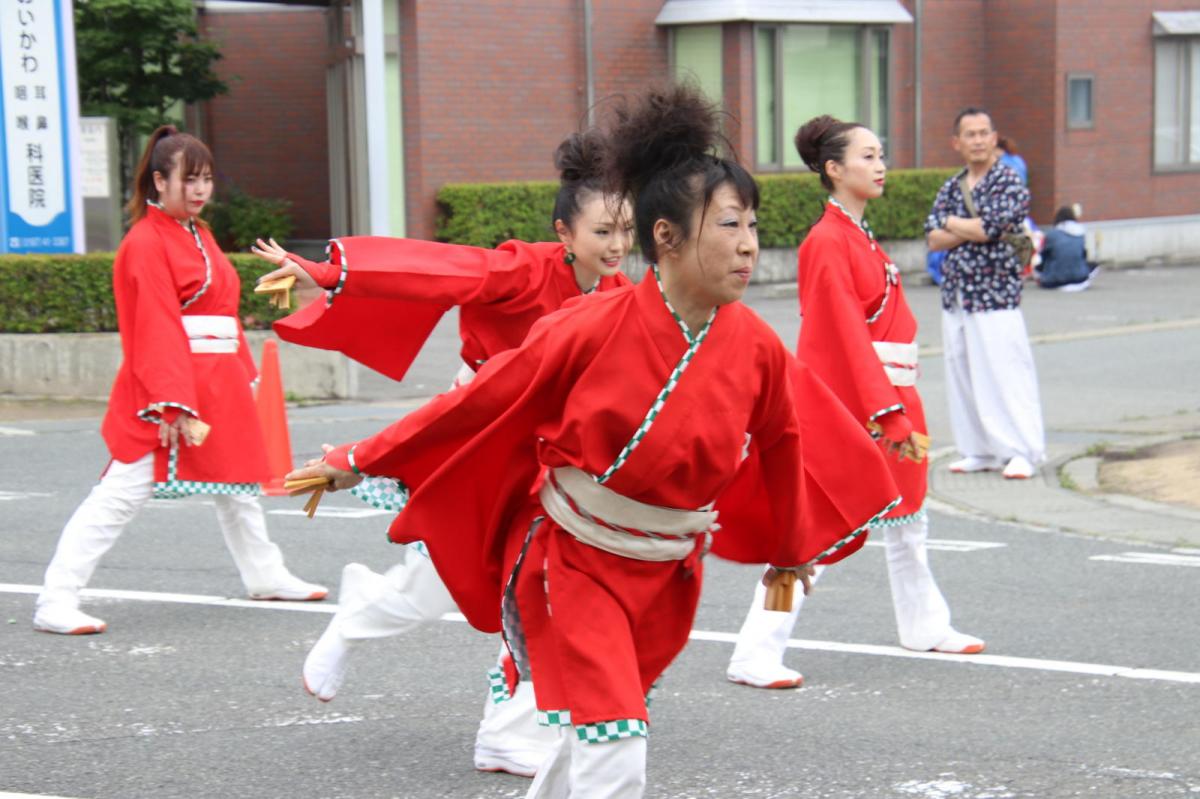 奥州前沢よさこいFesta14その3（奥州前沢よさこいフェスタ2018) 2018/07/08