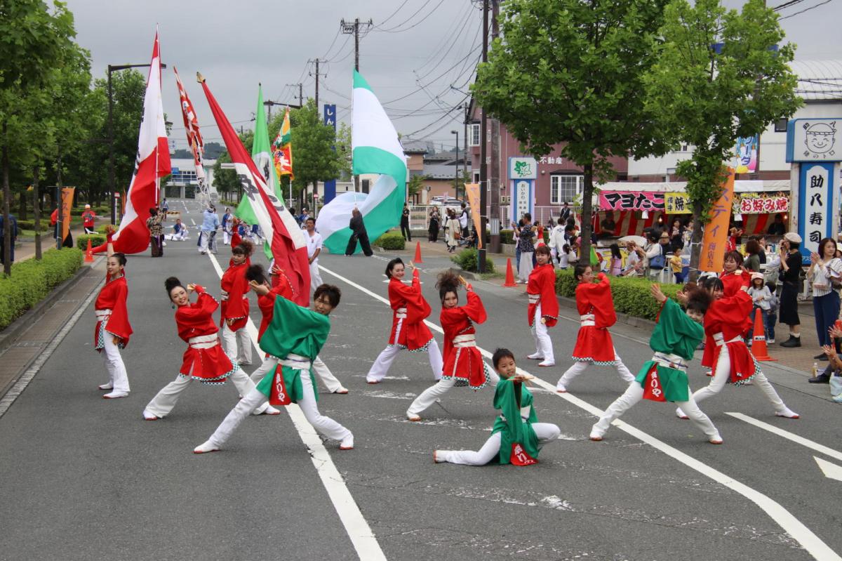 奥州前沢よさこいFesta14その3（奥州前沢よさこいフェスタ2018) 2018/07/08