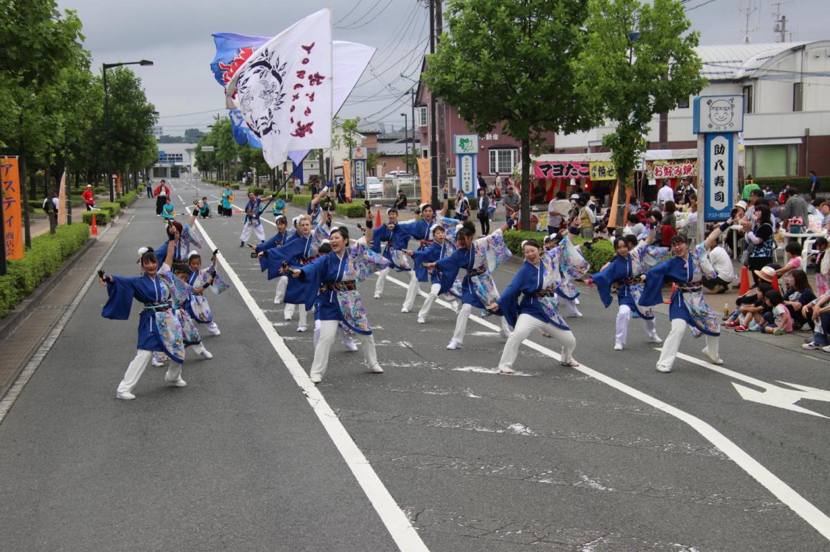 奥州前沢よさこいFesta14その3（奥州前沢よさこいフェスタ2018) 2018/07/08