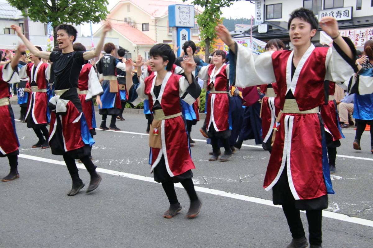 奥州前沢よさこいFesta14その3（奥州前沢よさこいフェスタ2018) 2018/07/08